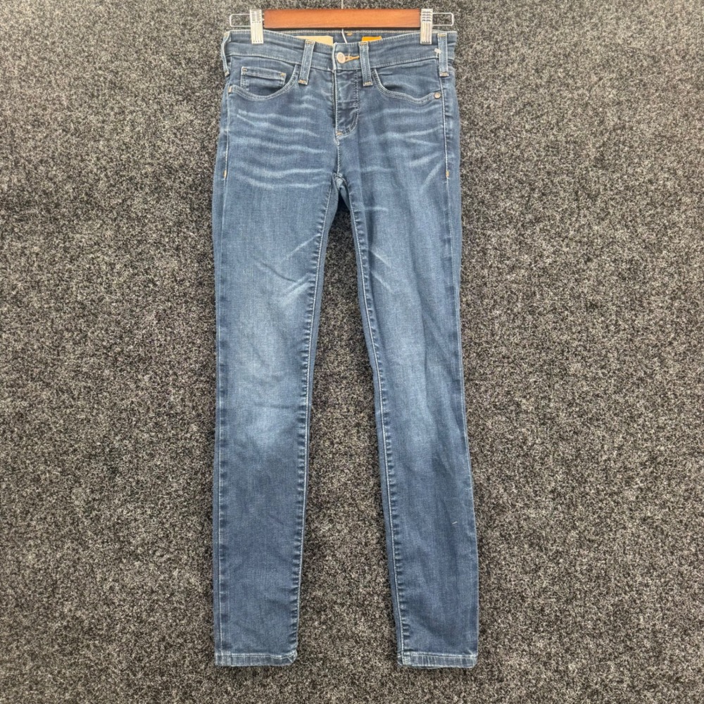 Pilcro and the Letterpress Skinny Jeans Blue Denim Medium Wash Size 25